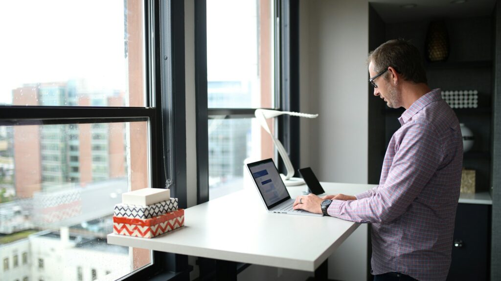 electric standing desk
